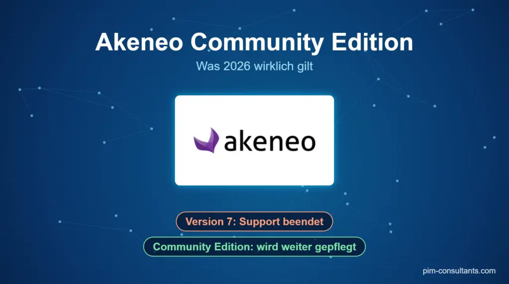 Akeneo Community Edition 2026: Was wirklich gilt