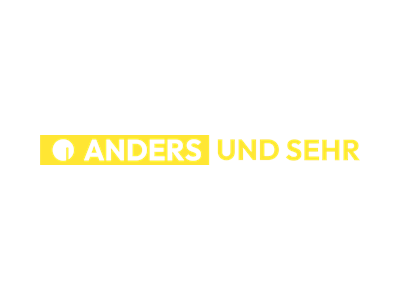 Logo anders und sehr